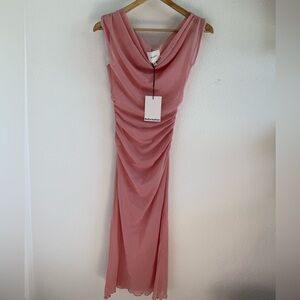 Reformation Adrielle Knit Midi Dress NWT